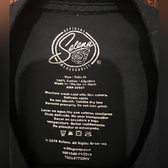 Selena graphic long sleeve - Picture 6 of 6